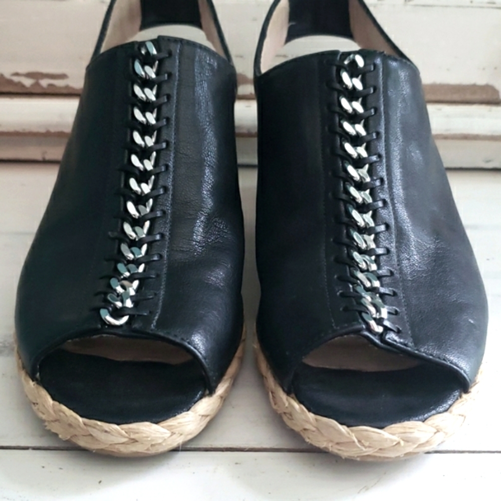 Start Weitzman Wedge Sandals 7N
